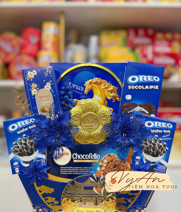 Giỏ quà TẾT 2026 10 món SET01