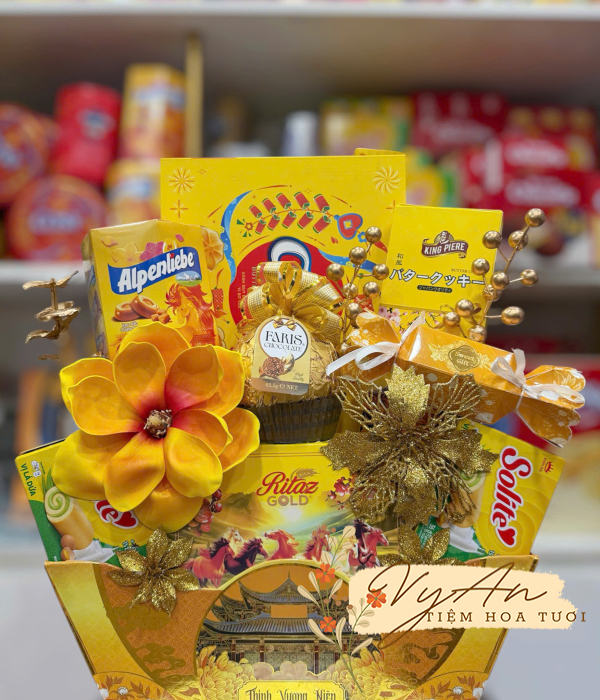 Giỏ quà TẾT 2026 11 món SET03