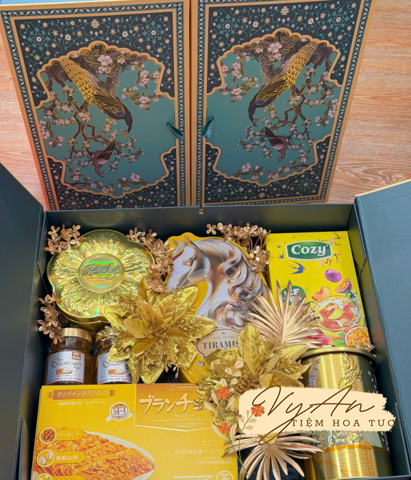 BỘ QUÀ TẶNG TẾT CAO CẤP 9 MÓN SET15