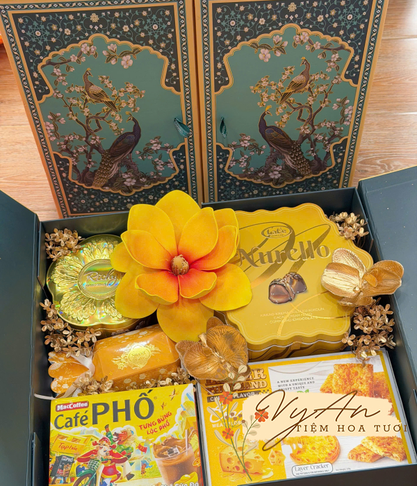 BỘ QUÀ TẶNG TẾT CAO CẤP 7 MÓN SET16