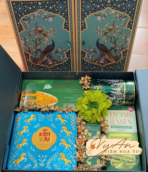 BỘ QUÀ TẶNG TẾT CAO CẤP 8 MÓN SET17